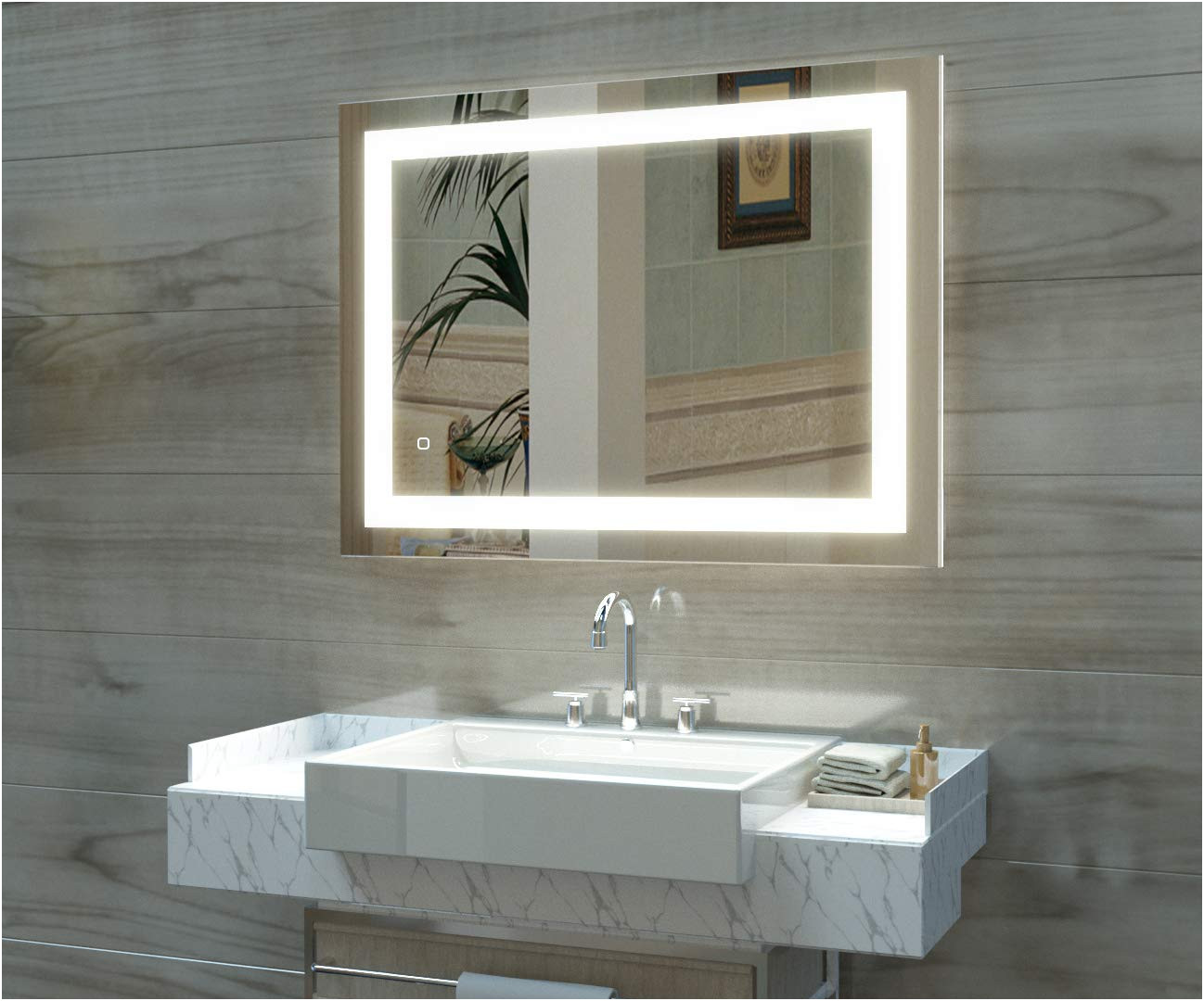 New 19 Inch Wide Bathroom Mirrors