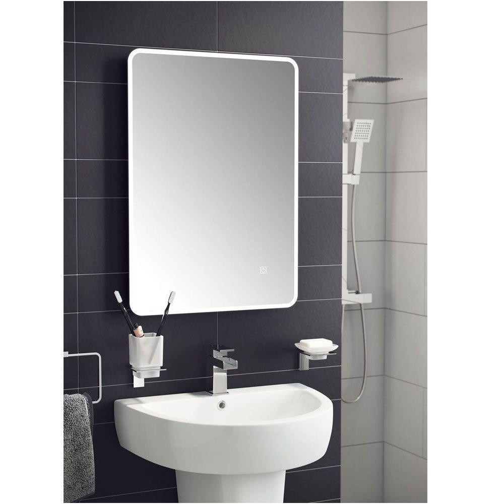 Elegant 800mm Wide Mirrored Bathroom Cabinet