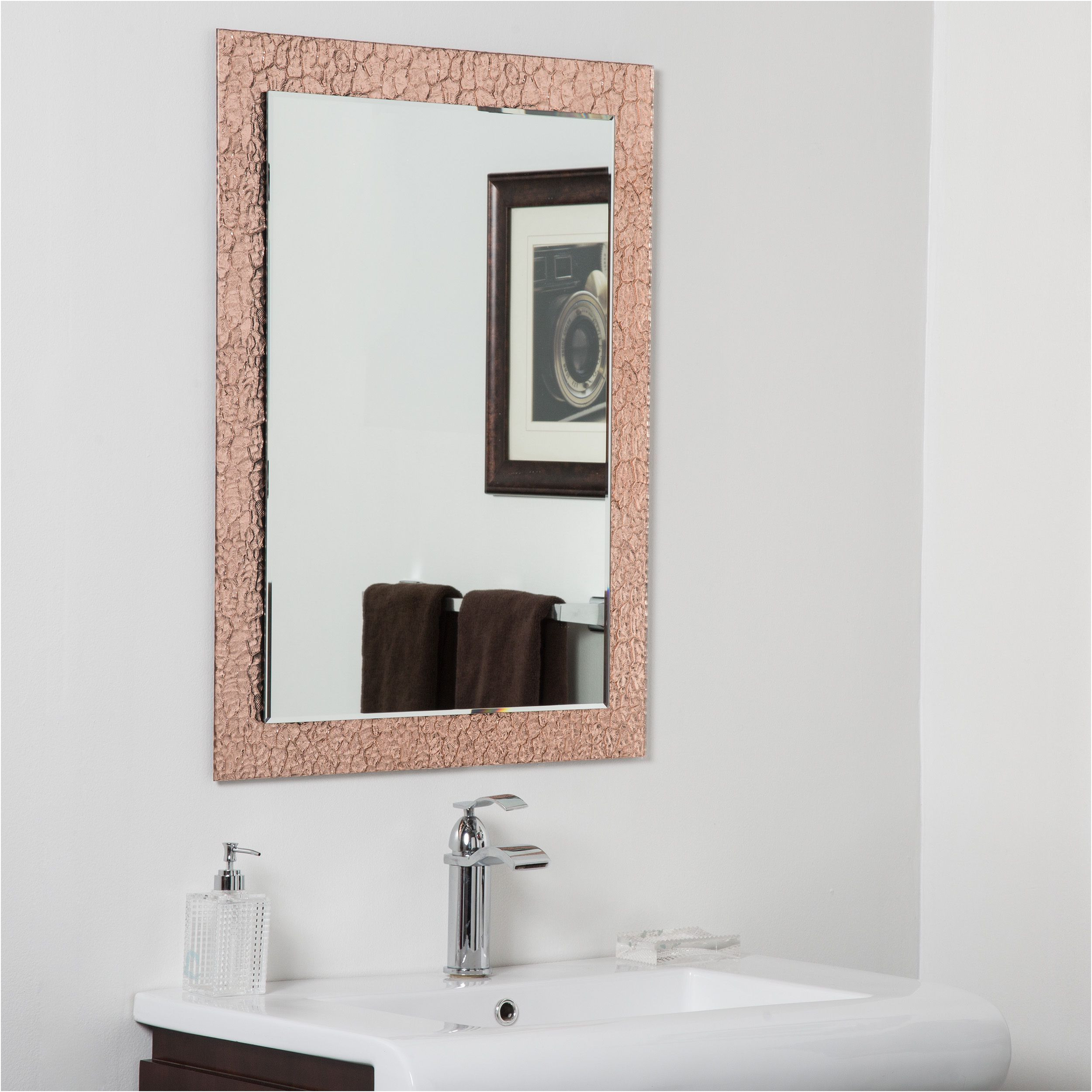 Luxury Bathroom Wall Mirrors No Frame