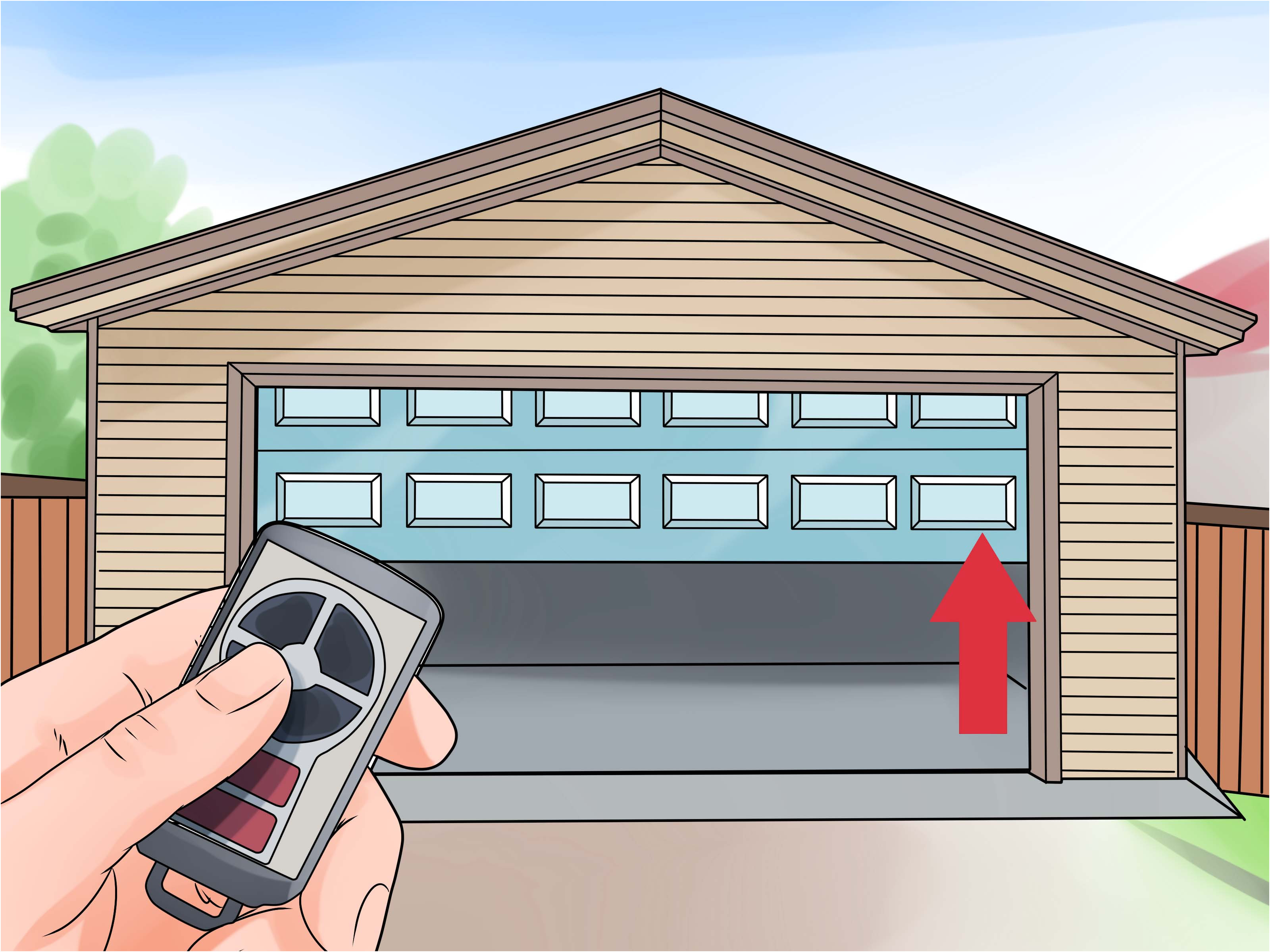 High Lift Garage Door Installation Awesome How to Install A Garage Door Opener with Wikihow