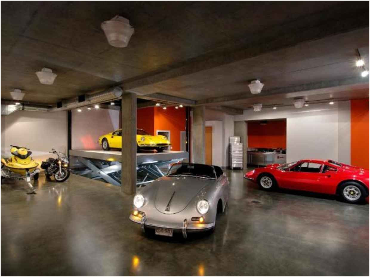 Elegant House with Underground Car Garage
