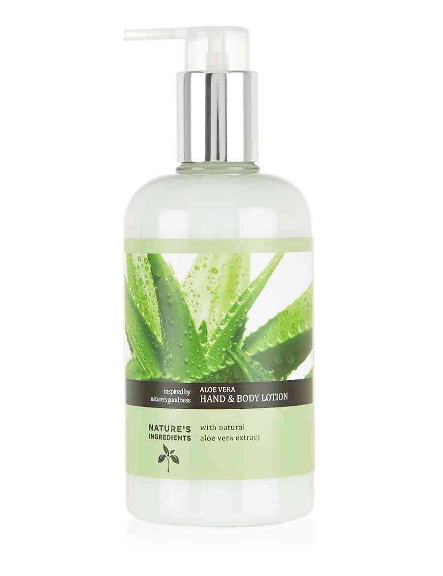 Marks and Spencer Bathroom Mirrors Fresh Aloe Vera Hand &amp; Body Lotion 300ml Nature S Ingre Nts