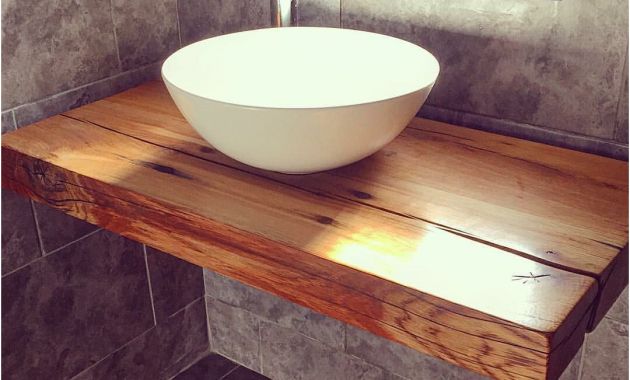 Sink Bowls for Bathrooms Inspirational Our Floating Bathroom Shelf with Vessel Bowl Sink Handcrafted Wood