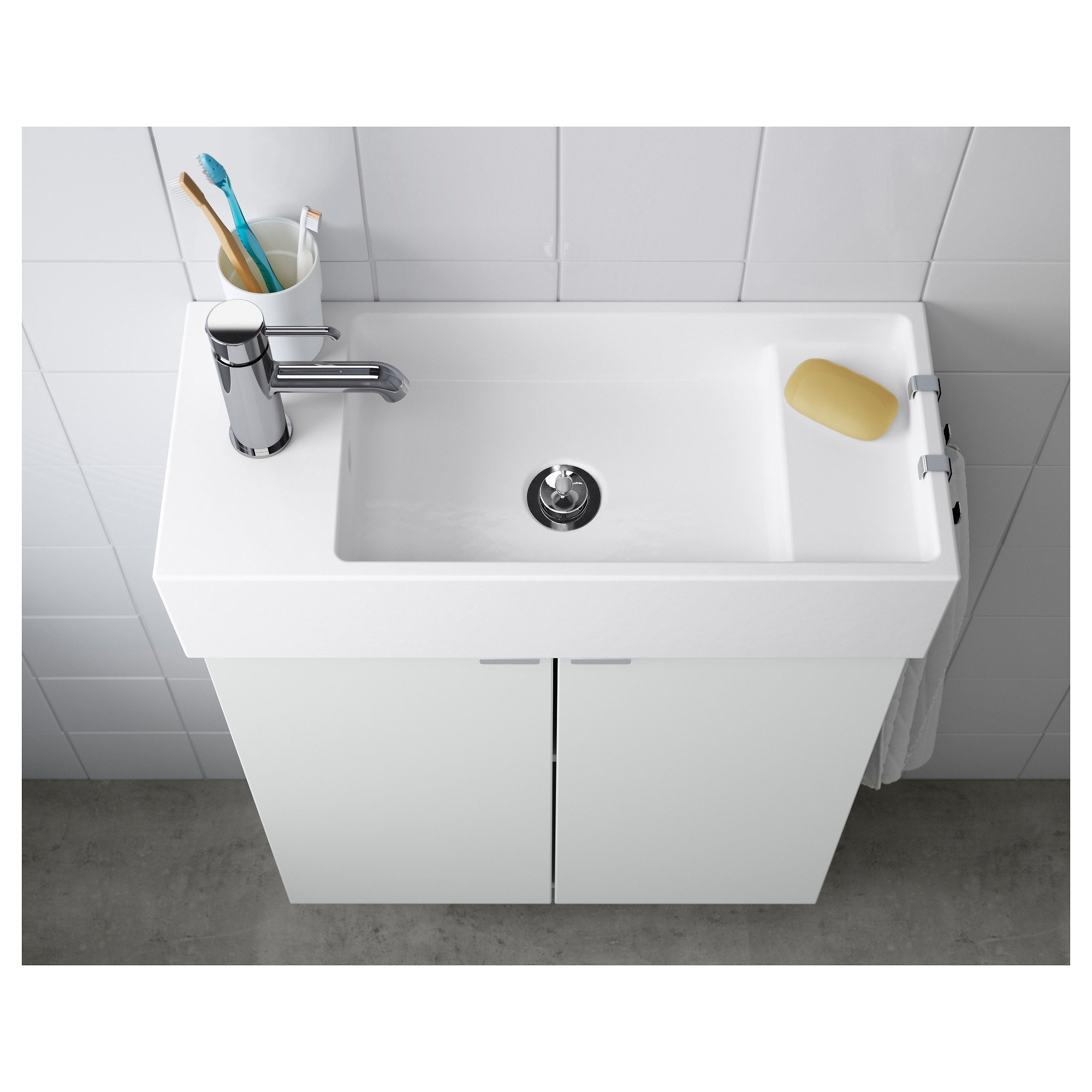 Lovely Sinks with Cabinets for Small Bathrooms