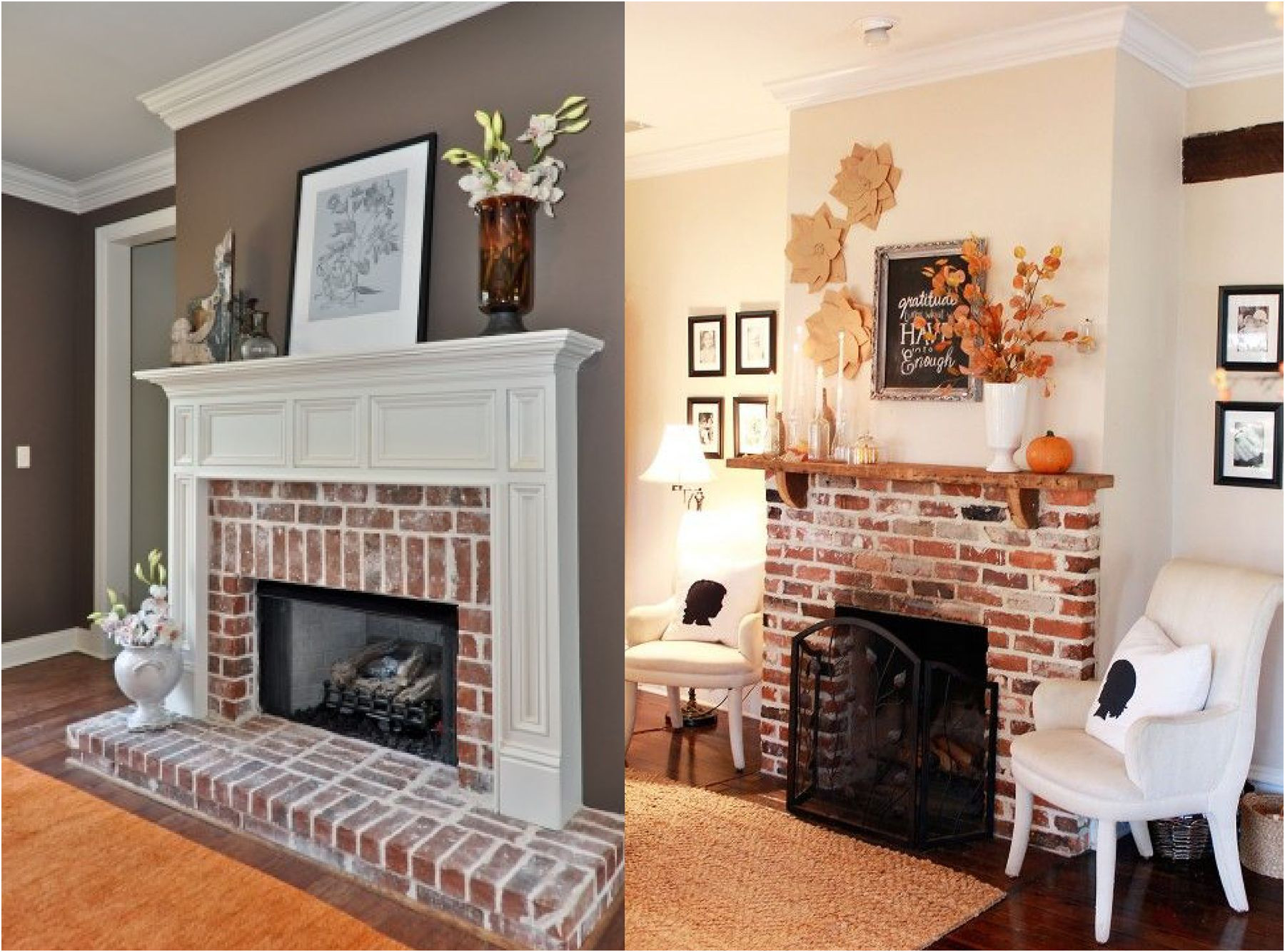 Inspirational Fireplace Brick Paint Ideas