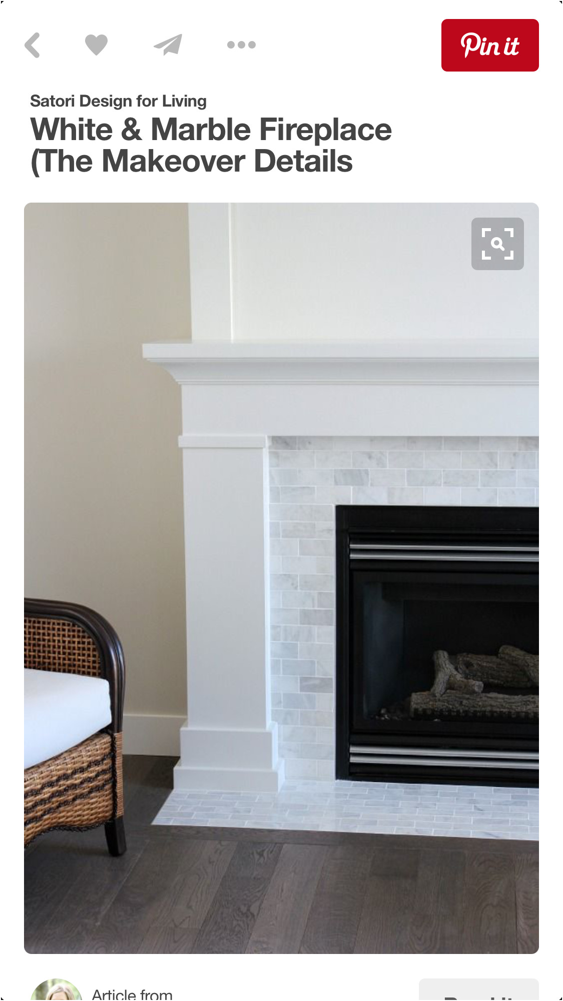 Beautiful Fireplace Surround Tile Ideas