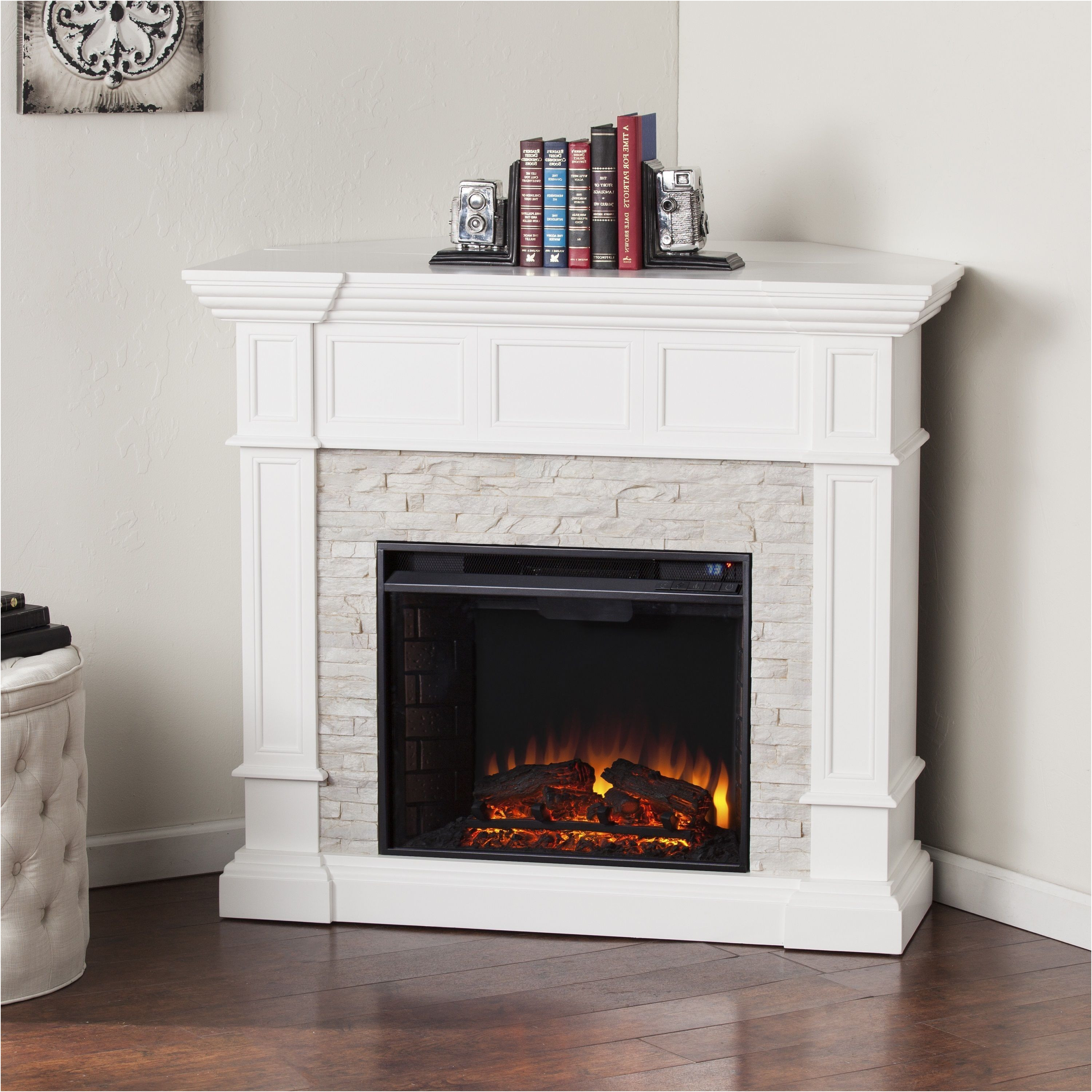 New Ideas for A Corner Fireplace