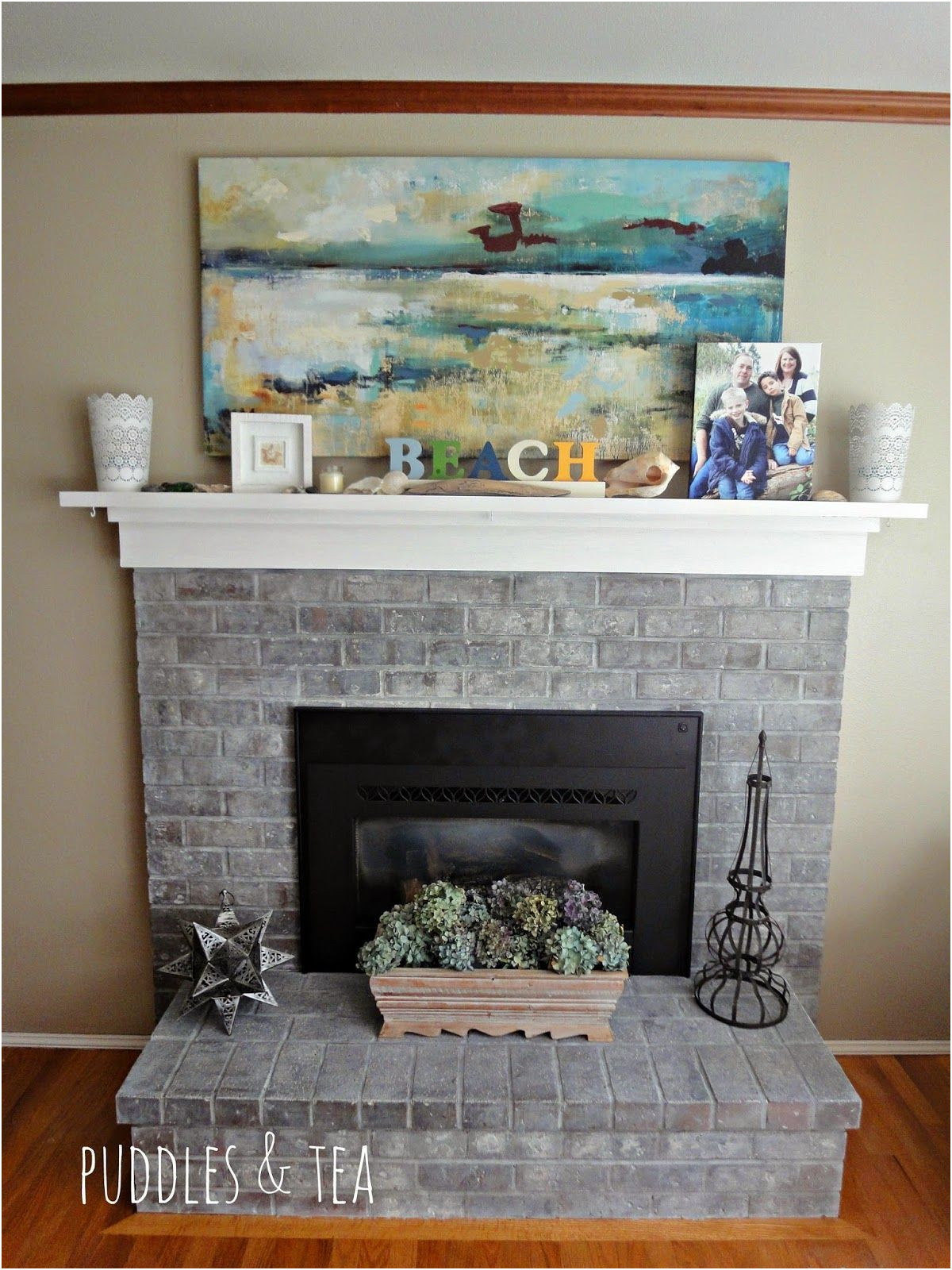 Inspirational Ideas for Painting Brick Fireplace