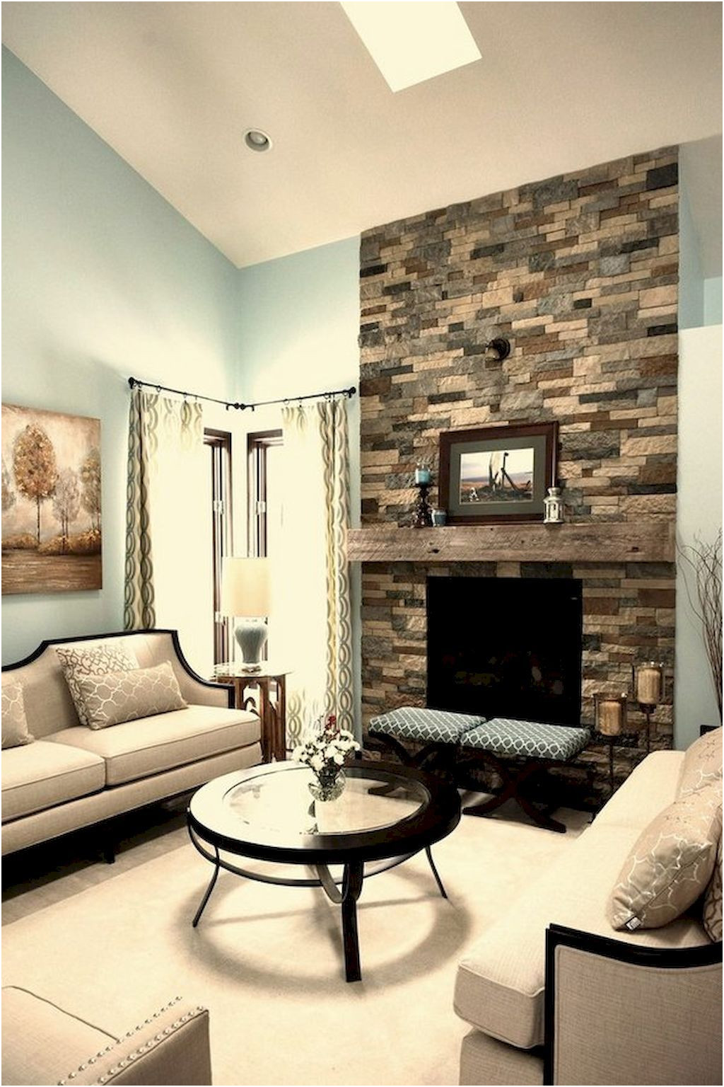 Beautiful Living Rooms with Fireplace Ideas
