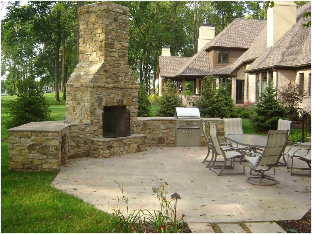 Elegant Outdoor Fireplace Ideas