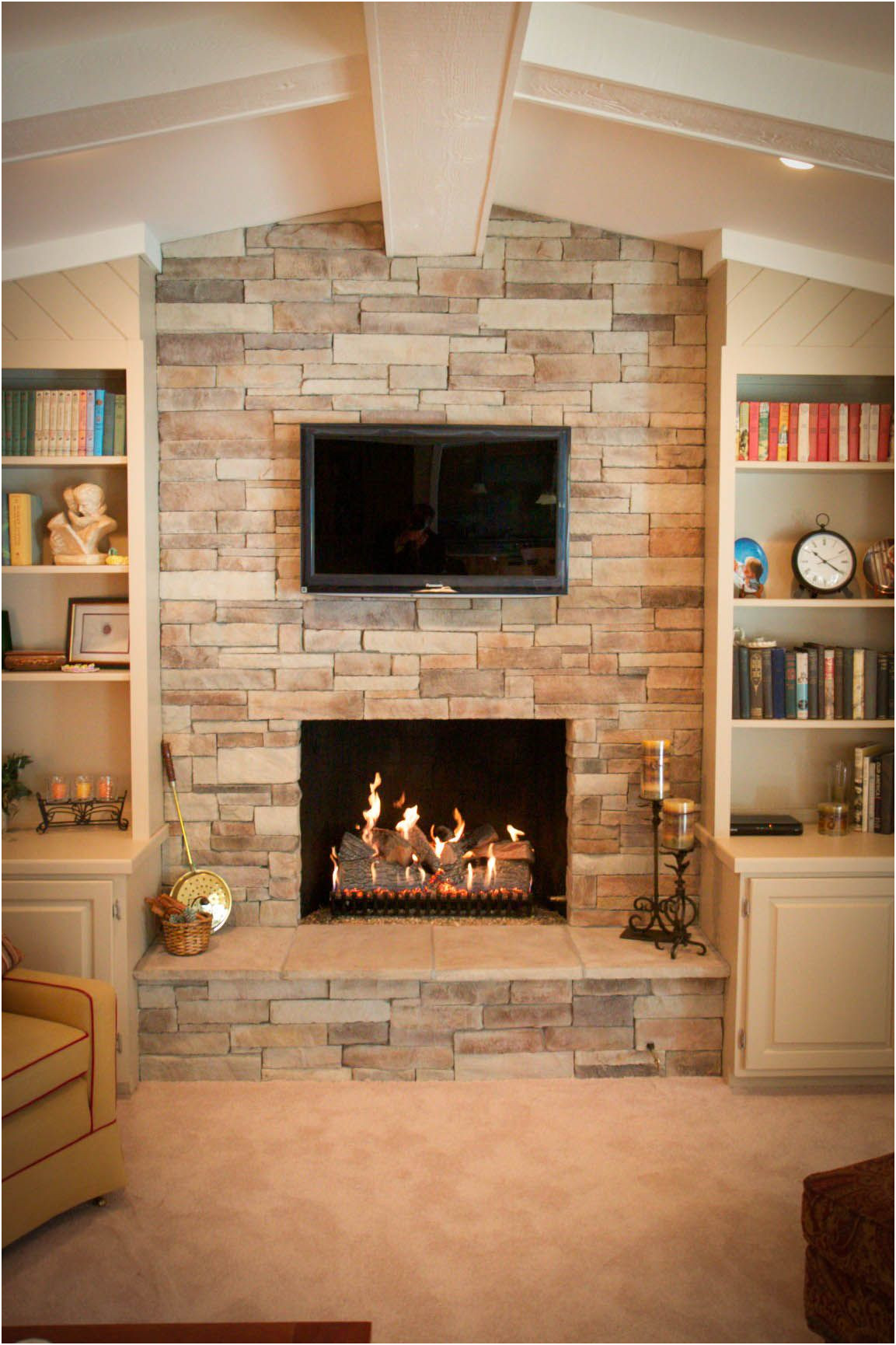 Fresh Refacing Fireplace Ideas