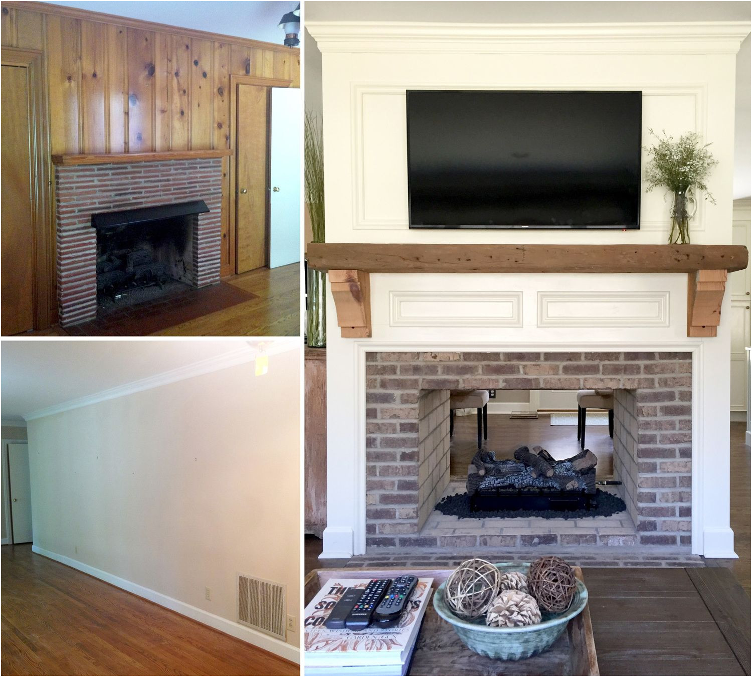Remodeling Brick Fireplace Best Of Fireplace Renovation Converting A Single Sided Fireplace to