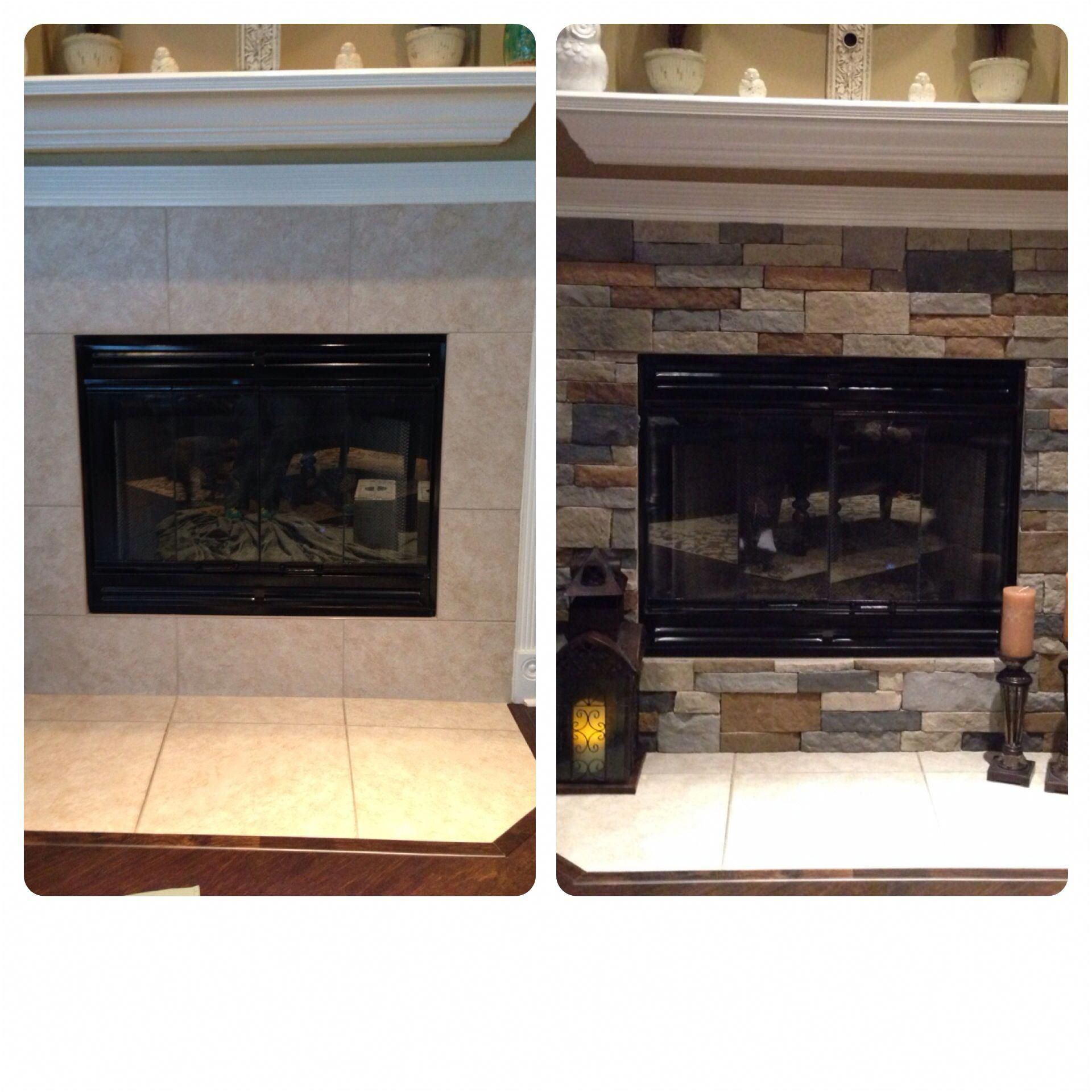 Lovely Remodelling Fireplace