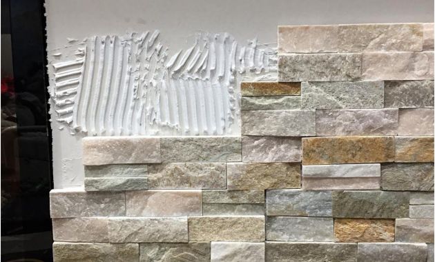 Stacked Stone Fireplace Ideas Lovely How to Install Stacked Stone Tile On A Fireplace Wall