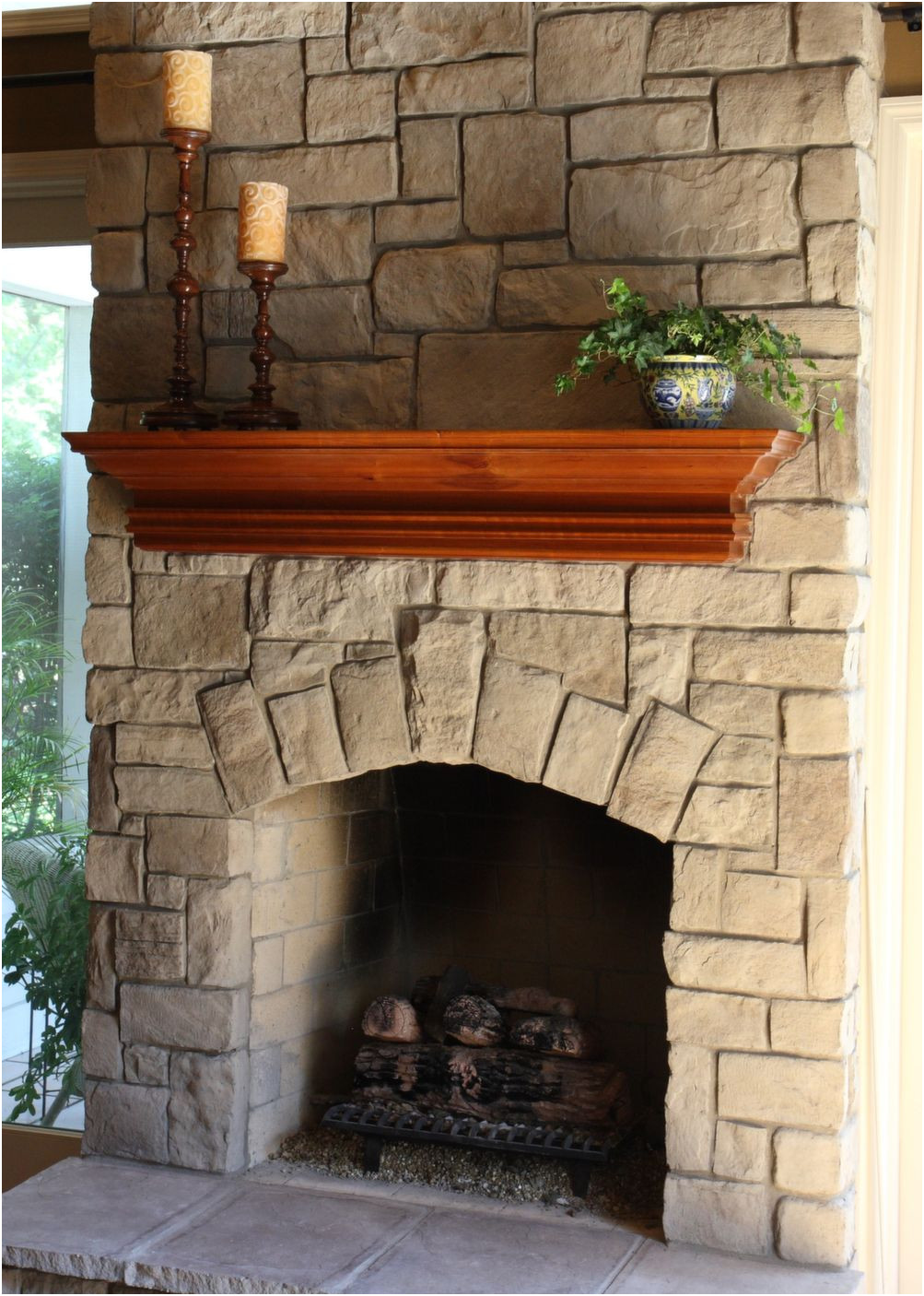 Beautiful Stonework Fireplace Ideas
