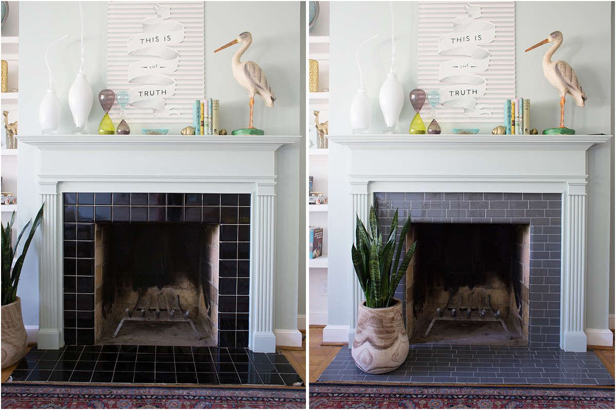 Luxury Tile Ideas for Around Fireplace
