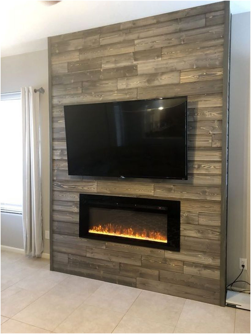 Wall Mount Fireplace Ideas Unique 46 Rustic Tv Wall Design Ideas for Home